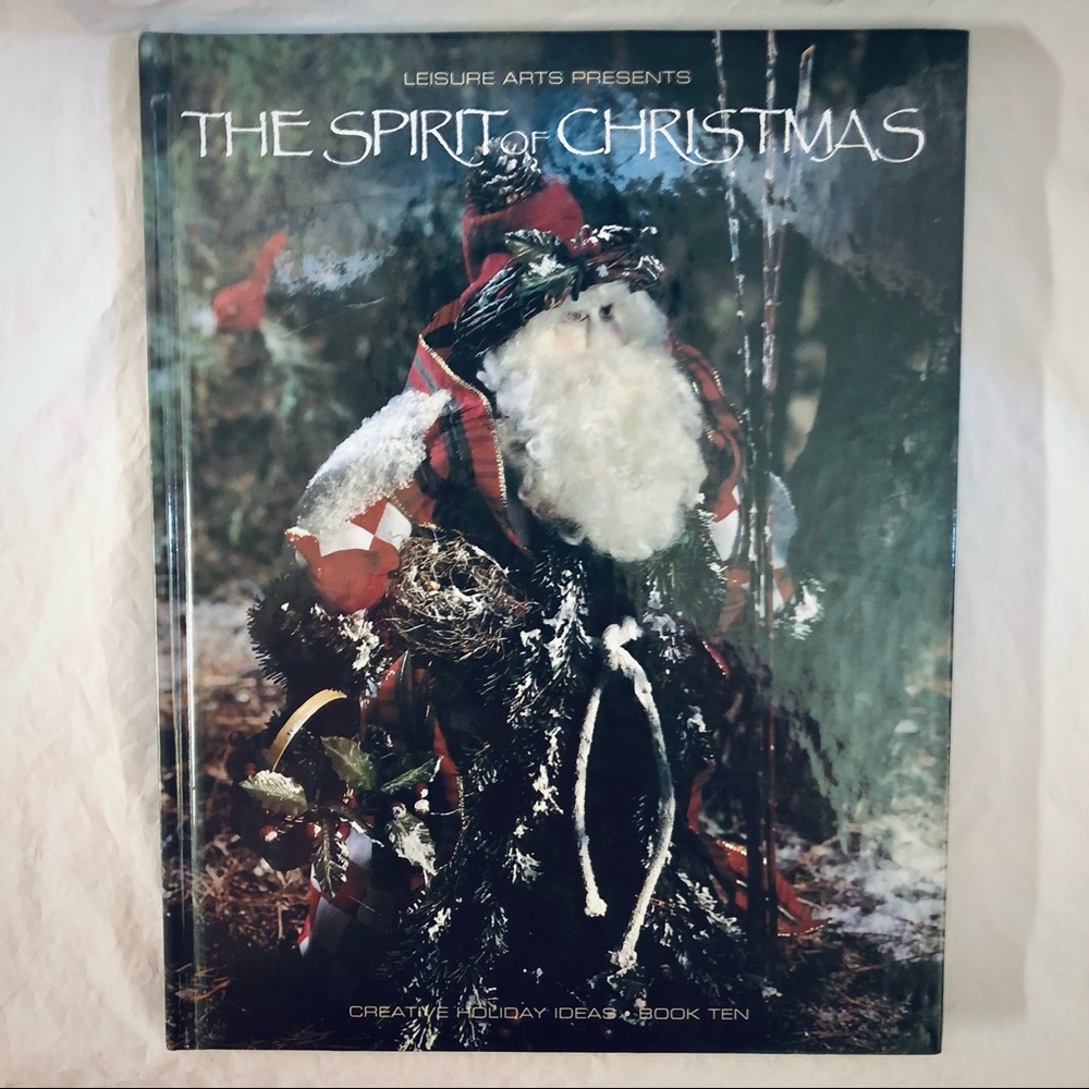 Leisure Arts The Spirit of Christmas Book Ten Home Decorating Crafting Sewing